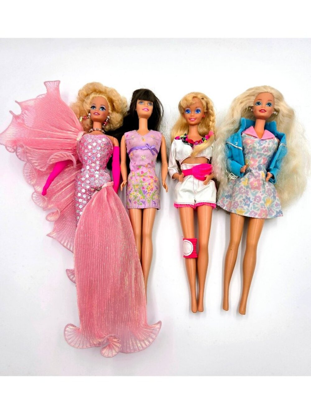 Barbie Doll Lot Evening Extravaganza Western Stampin’ Roller Blade Pretty Flower
